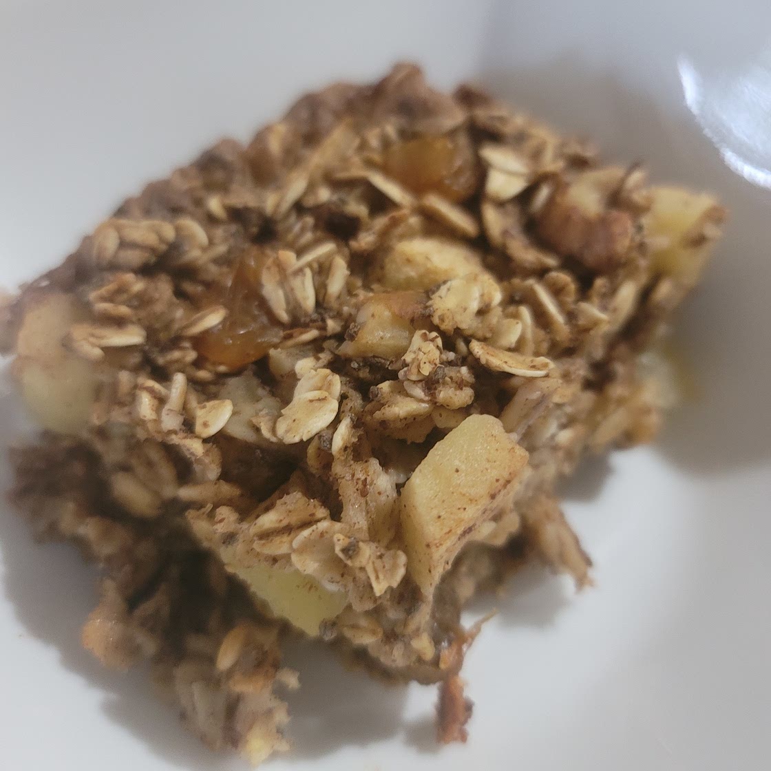 Baked Apple Cinnamon  Oatmeal