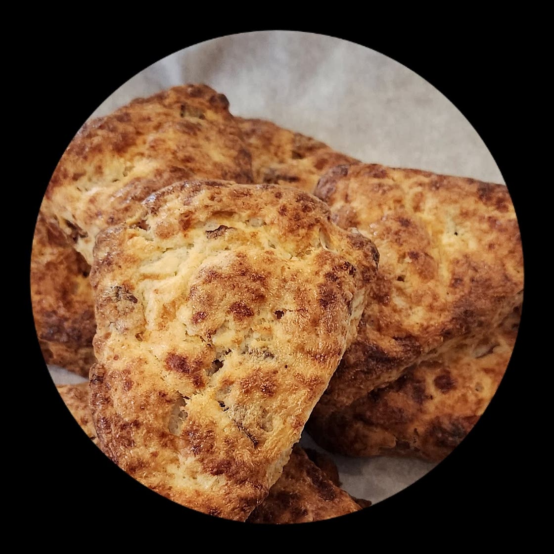 Bacon Cheddar Chive Scones