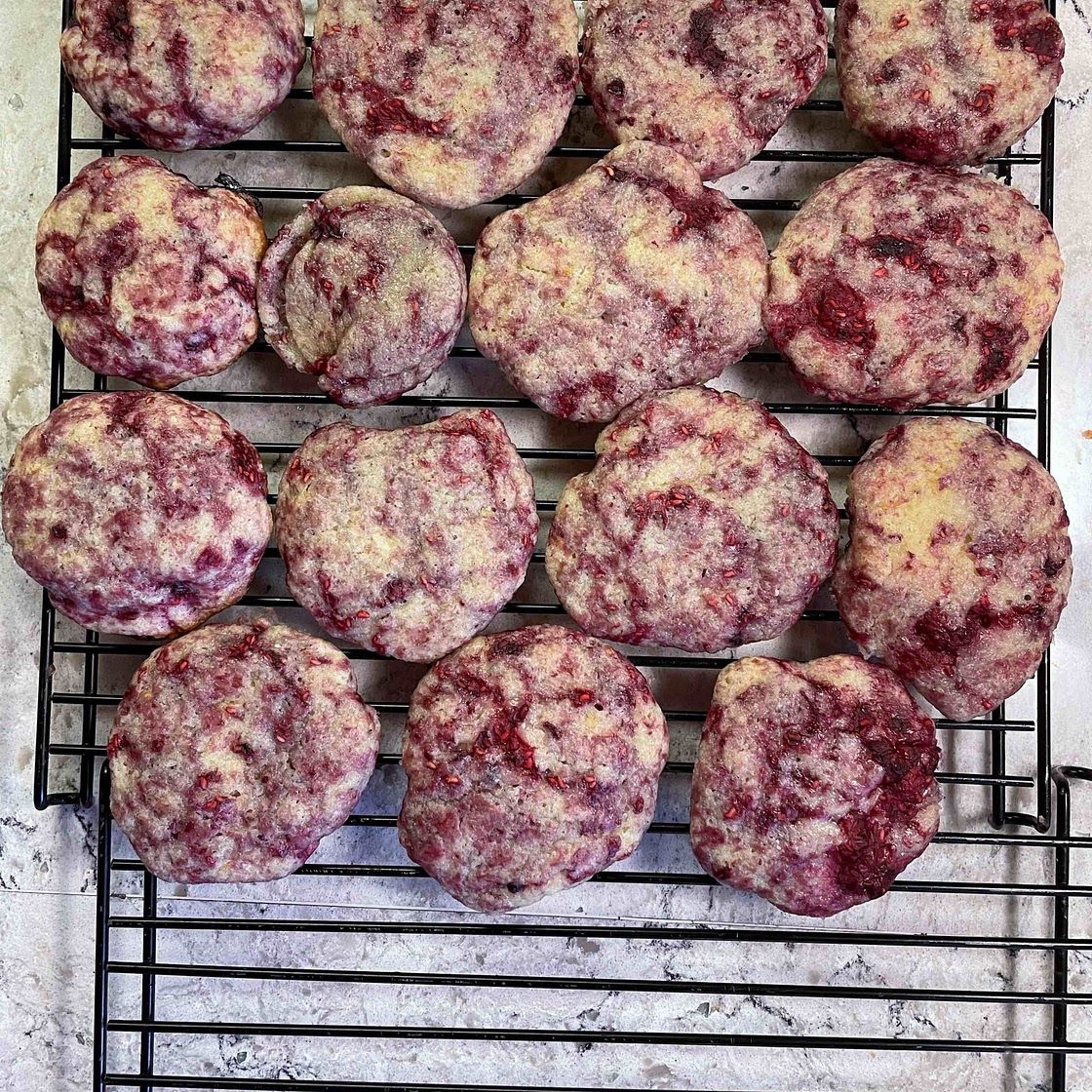 Raspberry Lemonade Cookies