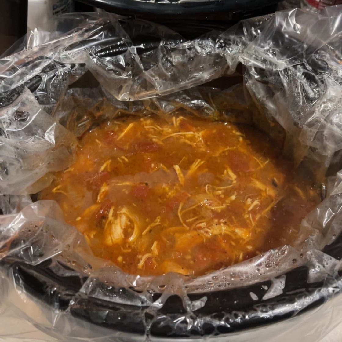 Crockpot Chicken Enchilada Soup (Paleo, Whole30 + Keto)