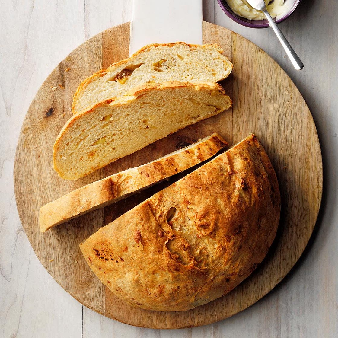 Roasted Potato and Onion Artisan Bread