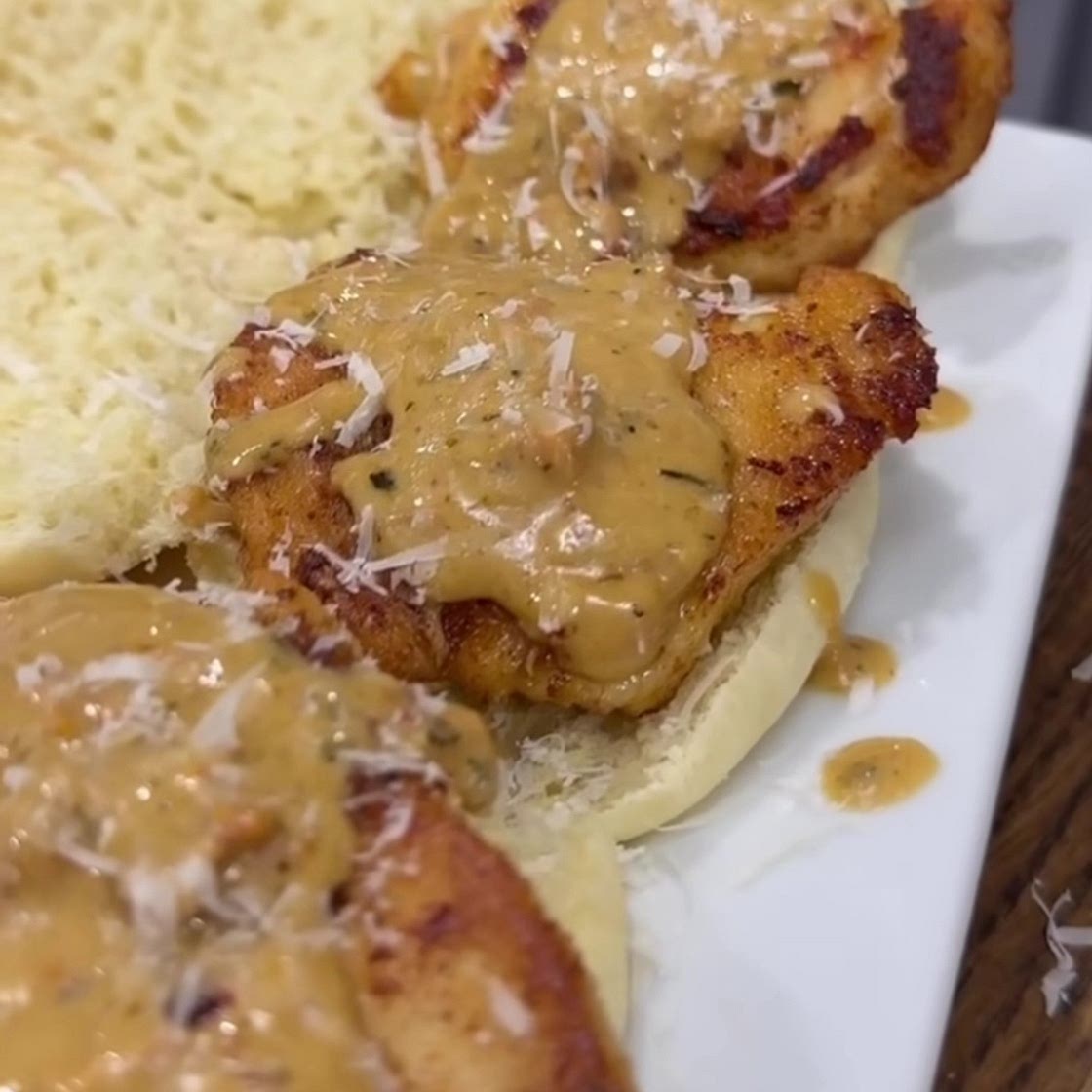 Merry Me Chicken Sliders