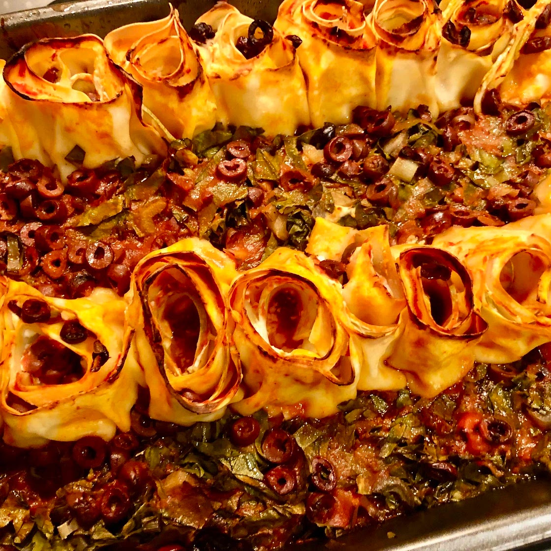 73. Easy Rotolo with Zucchini and Chard