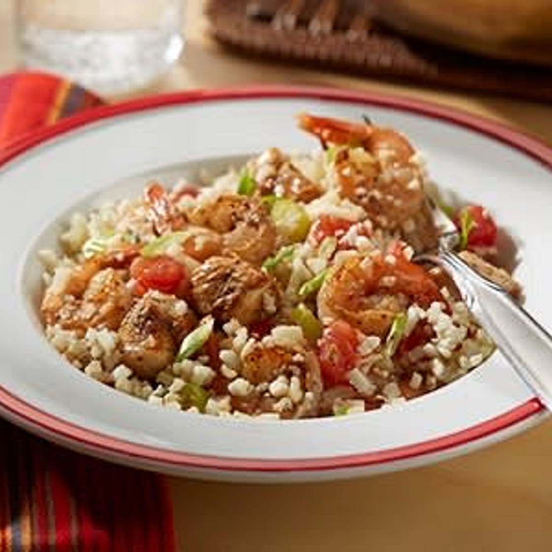 Chicken & Shrimp Cauli-Jambalaya