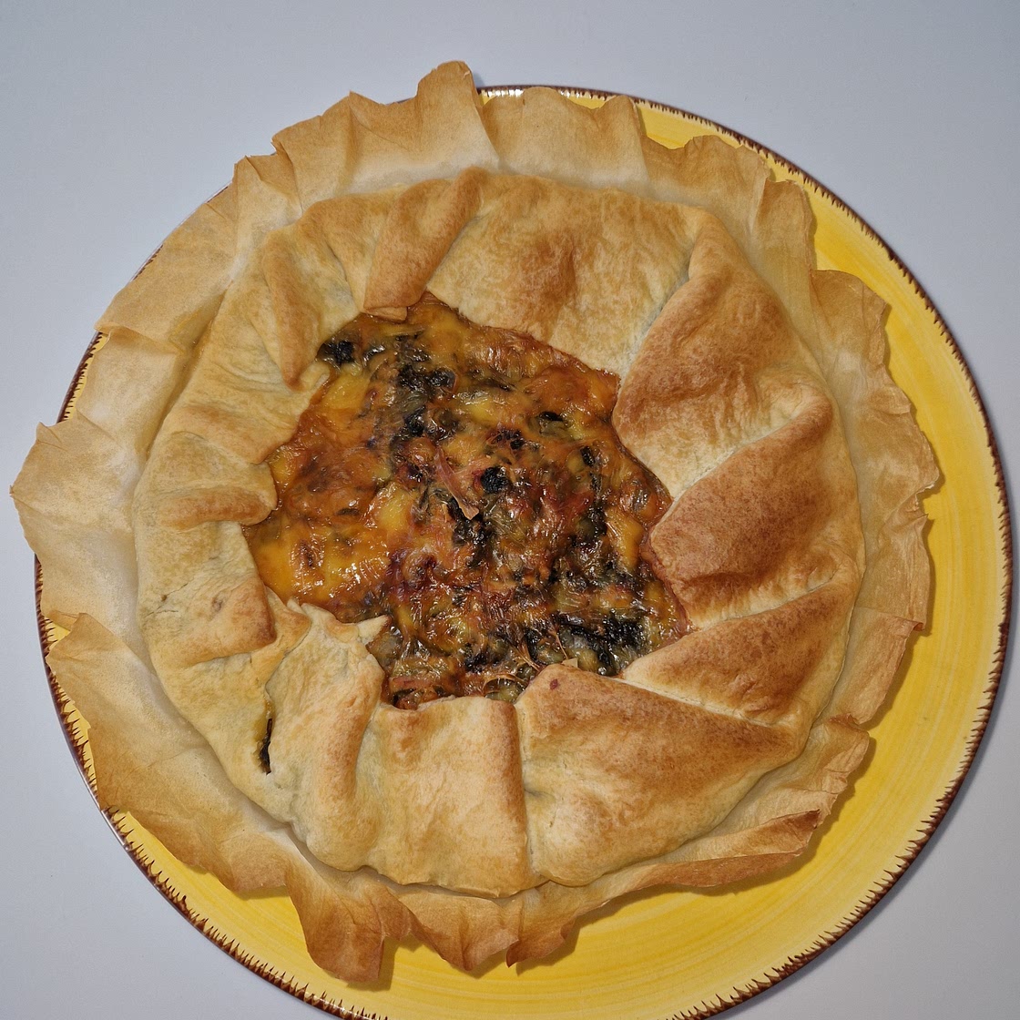 Spinach and Tuna Pie