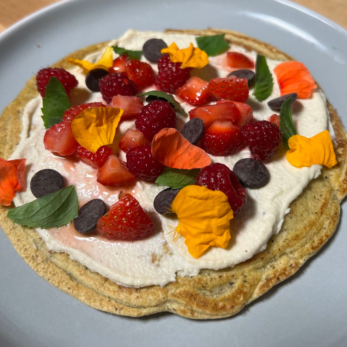 Dosa crêpes “from red lentil”
