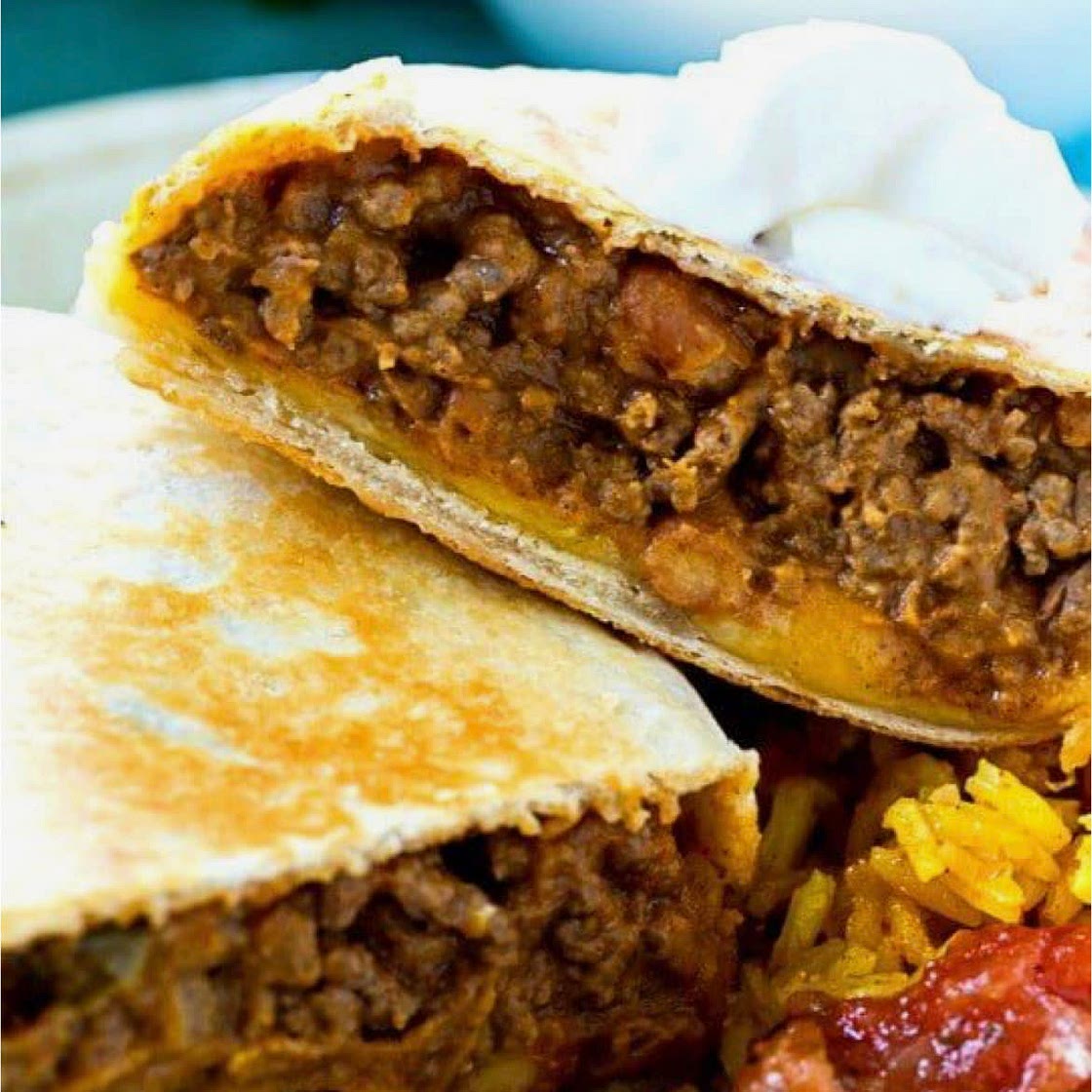 Beef & Bean Burritos 