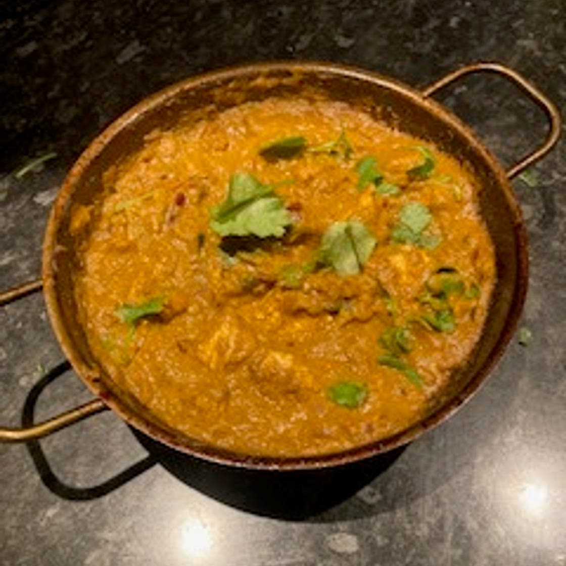 Chicken madras , gluten free!
