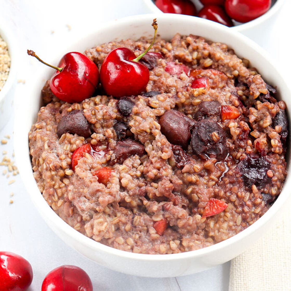 Double Cherry Steel Cut Oats