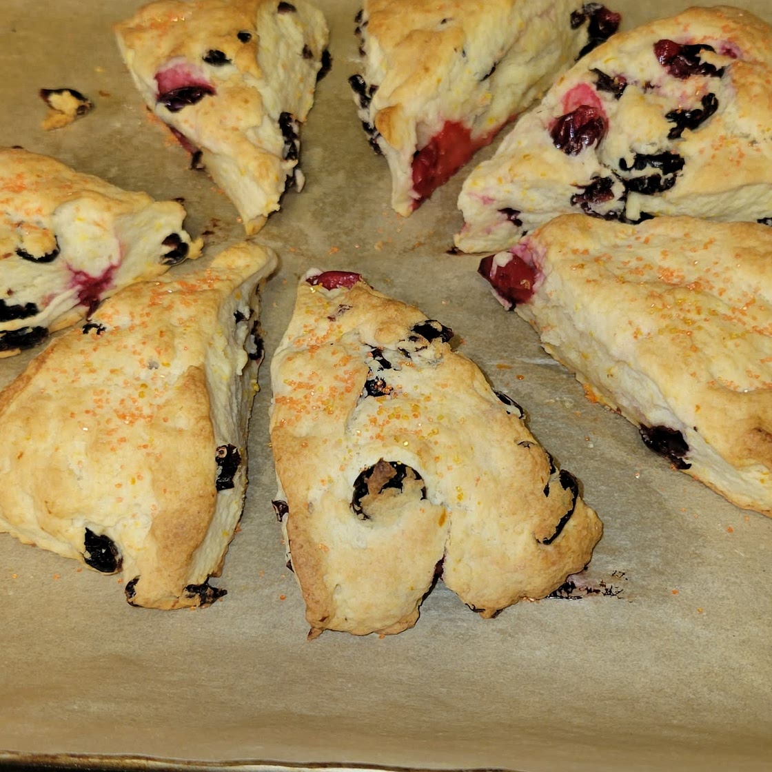 Orange Cranberry Scones