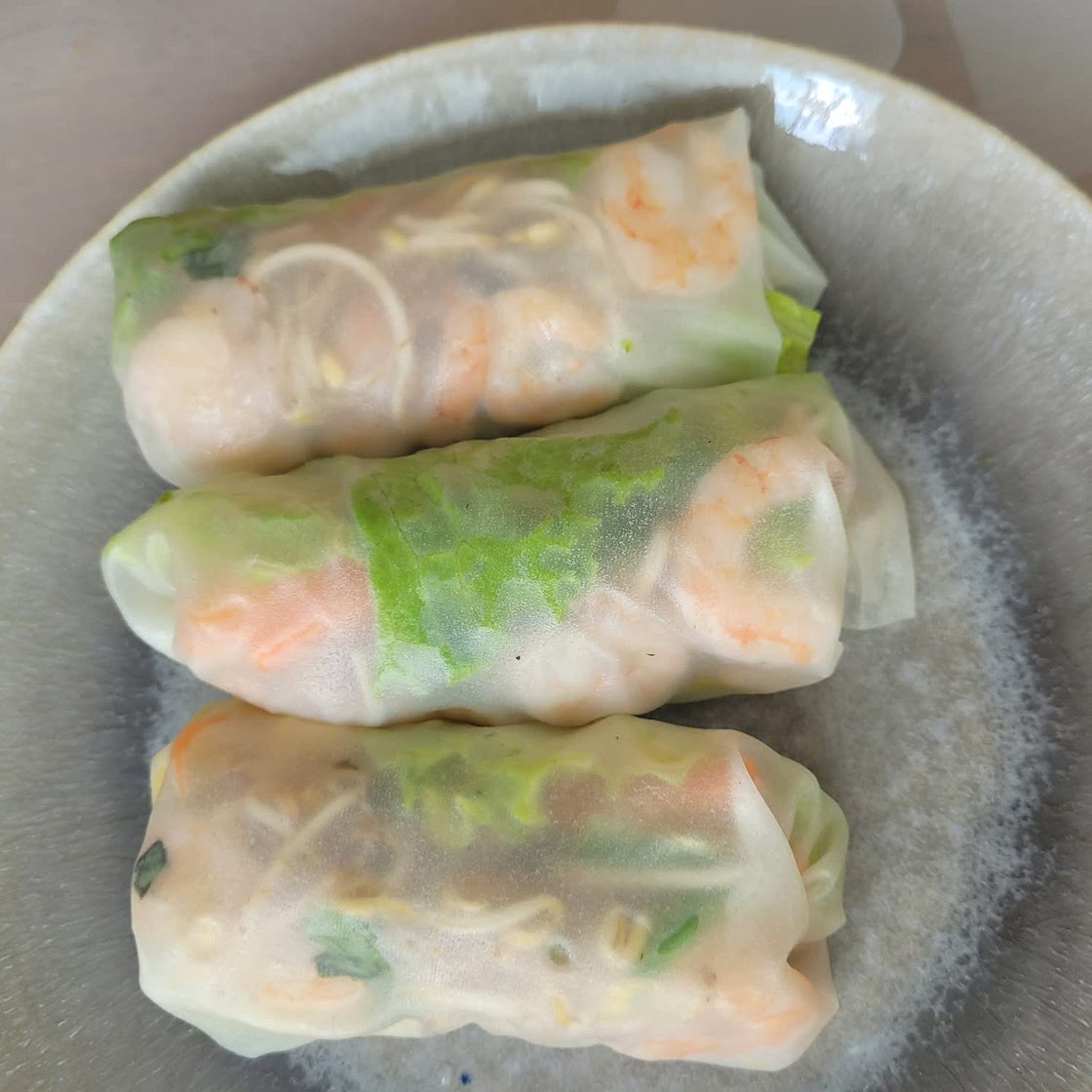 Fresh Vietnamese Spring Rolls