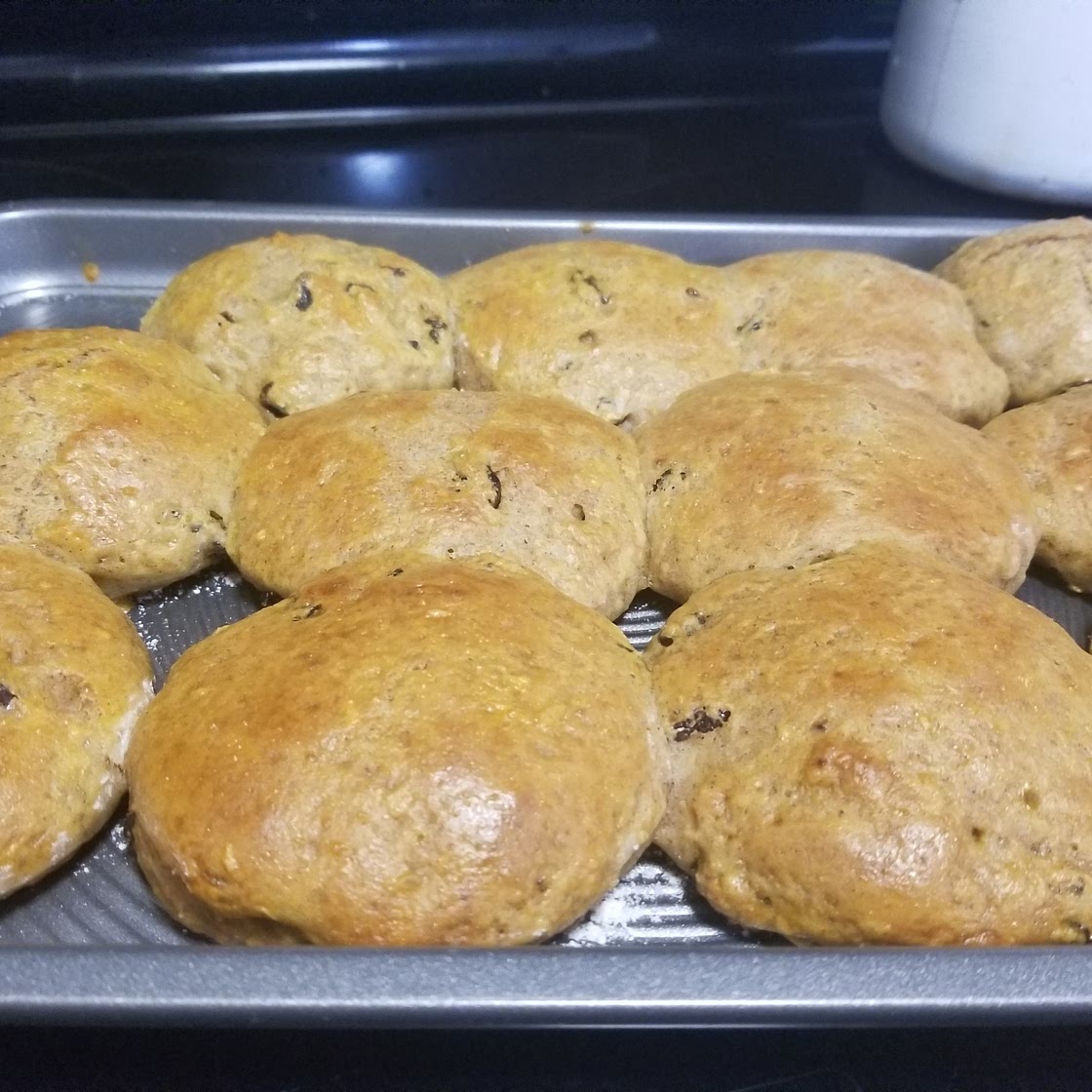 Healthy Cinnamon Raisin Biscuits
