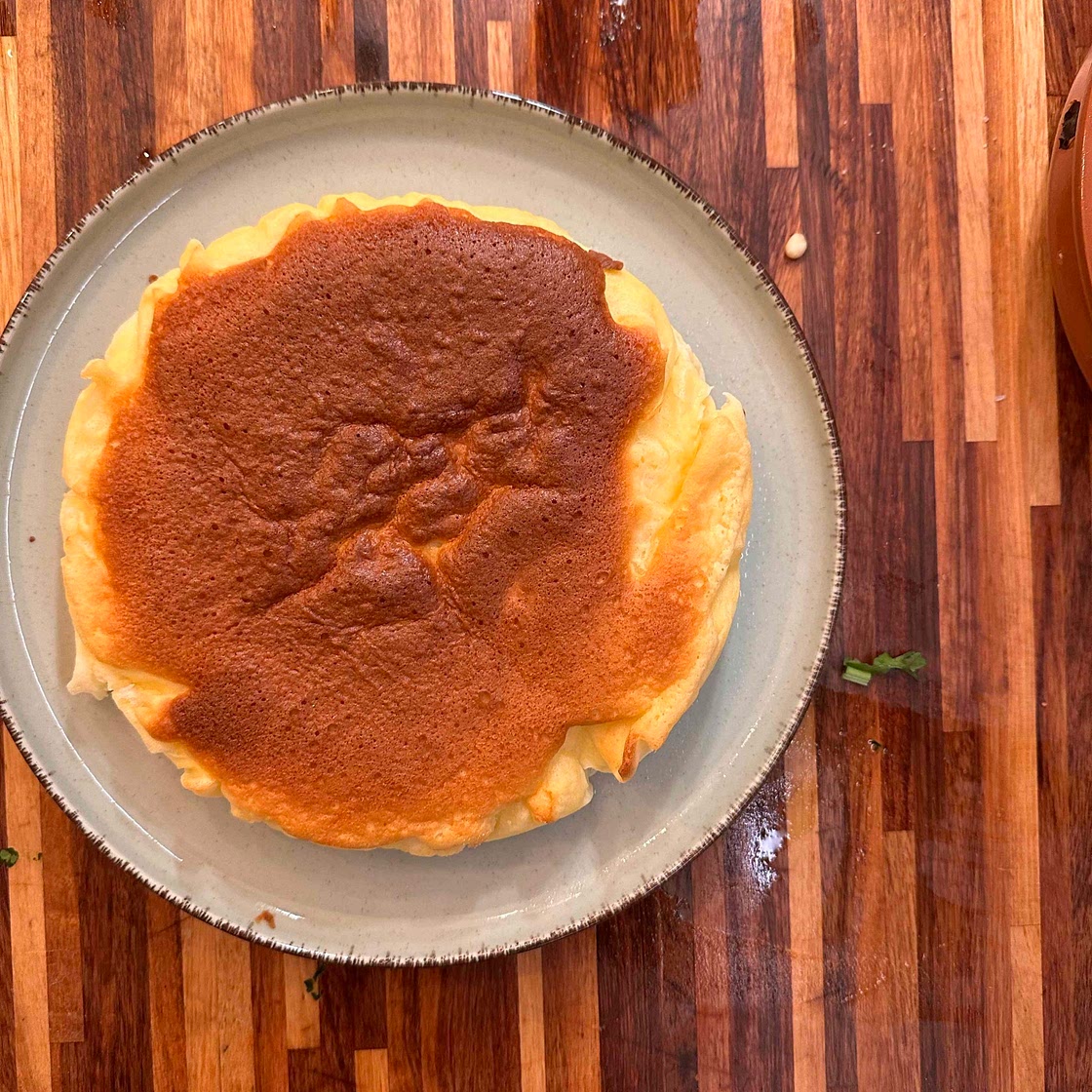Tarta de queso japonesa