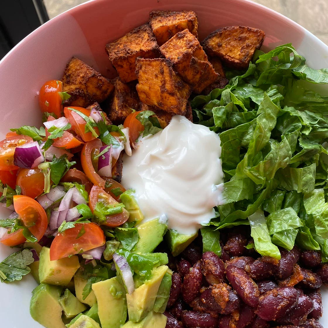 Sweet Potato Taco Bowl 