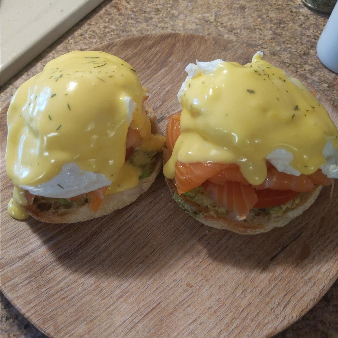 Smoked Salmon Eggs Benedict