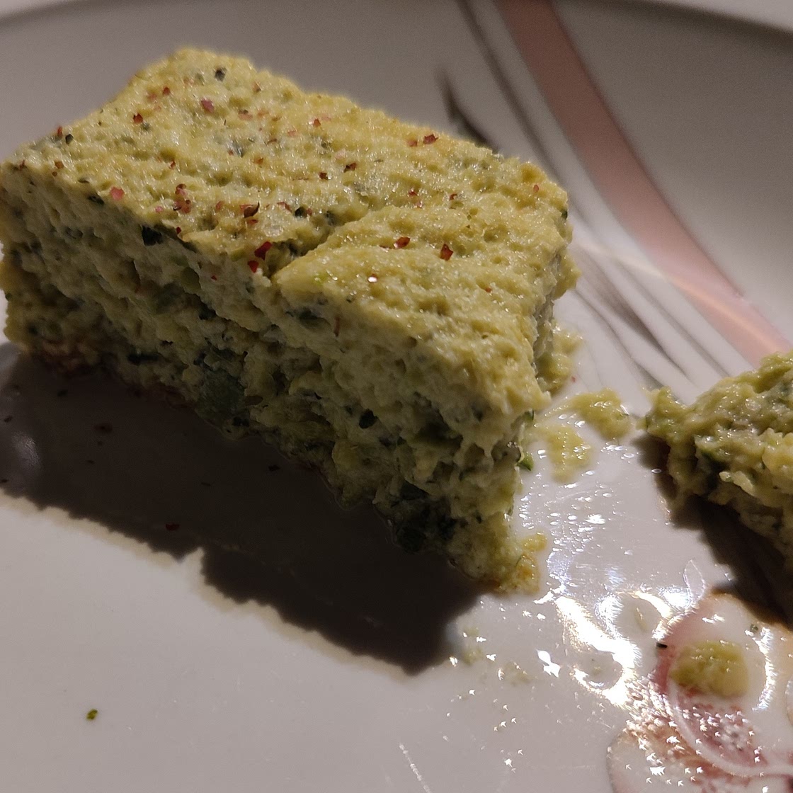 Parfait de courgettes