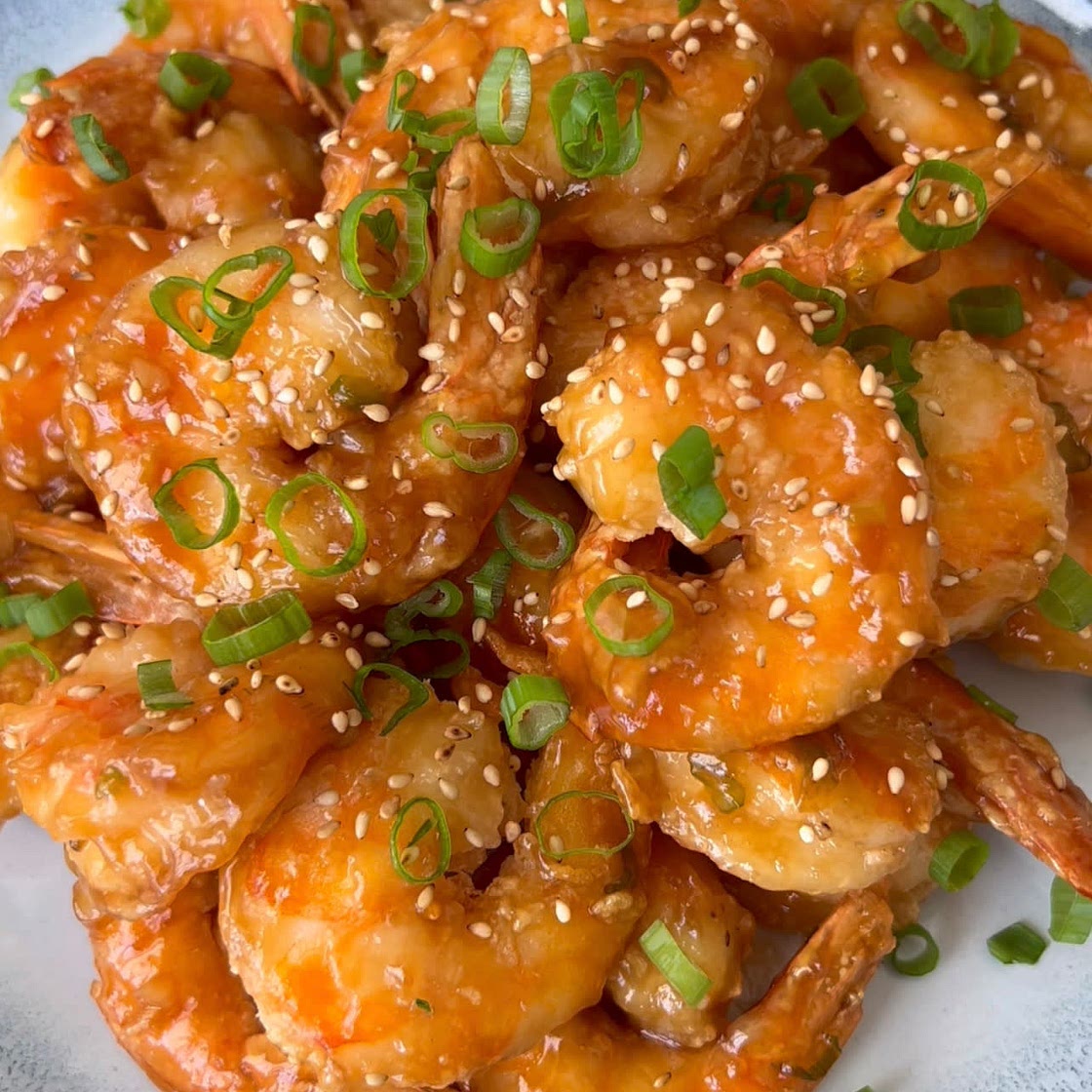 Crispy honey shrimp 