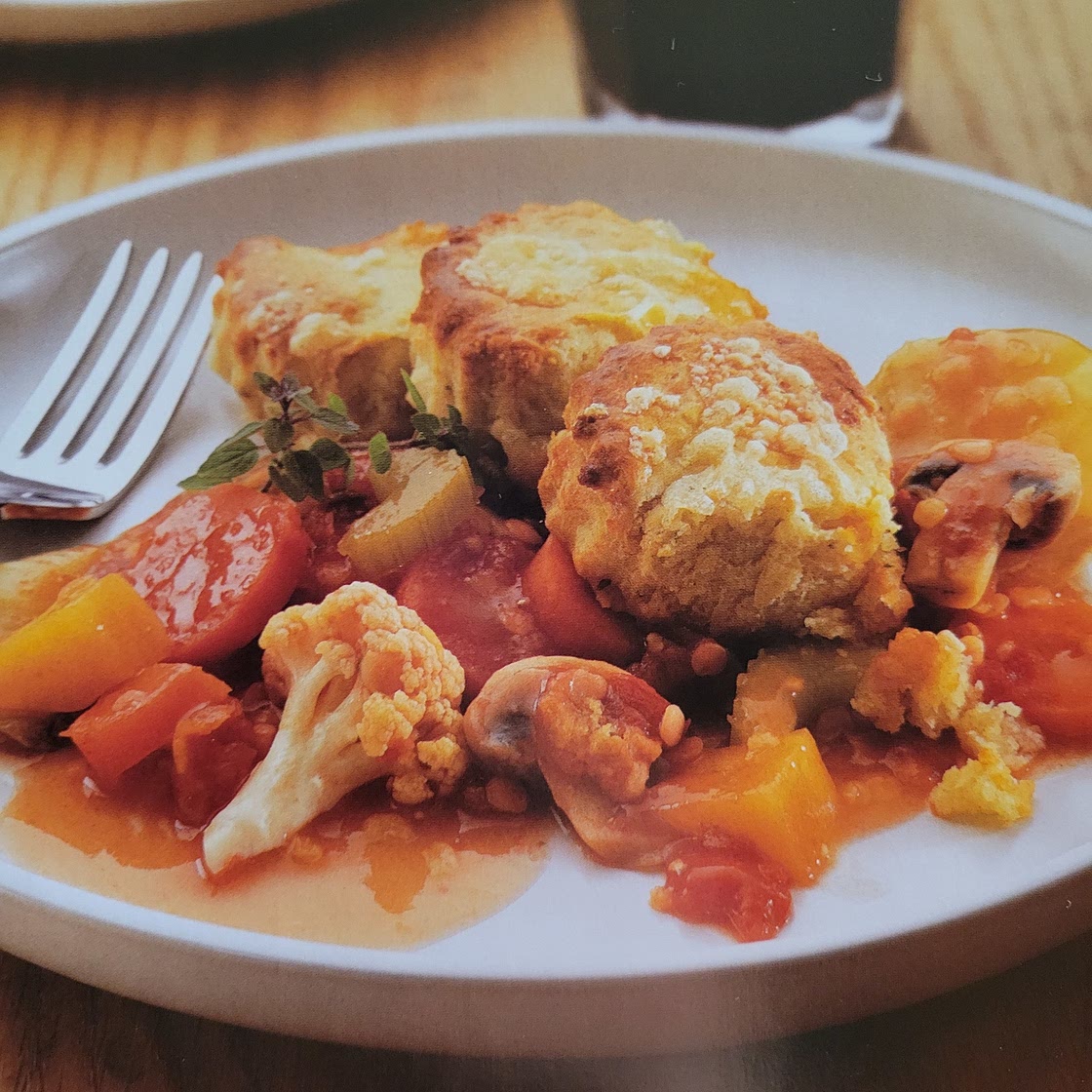 Irish Winter Vegetable Cobbler