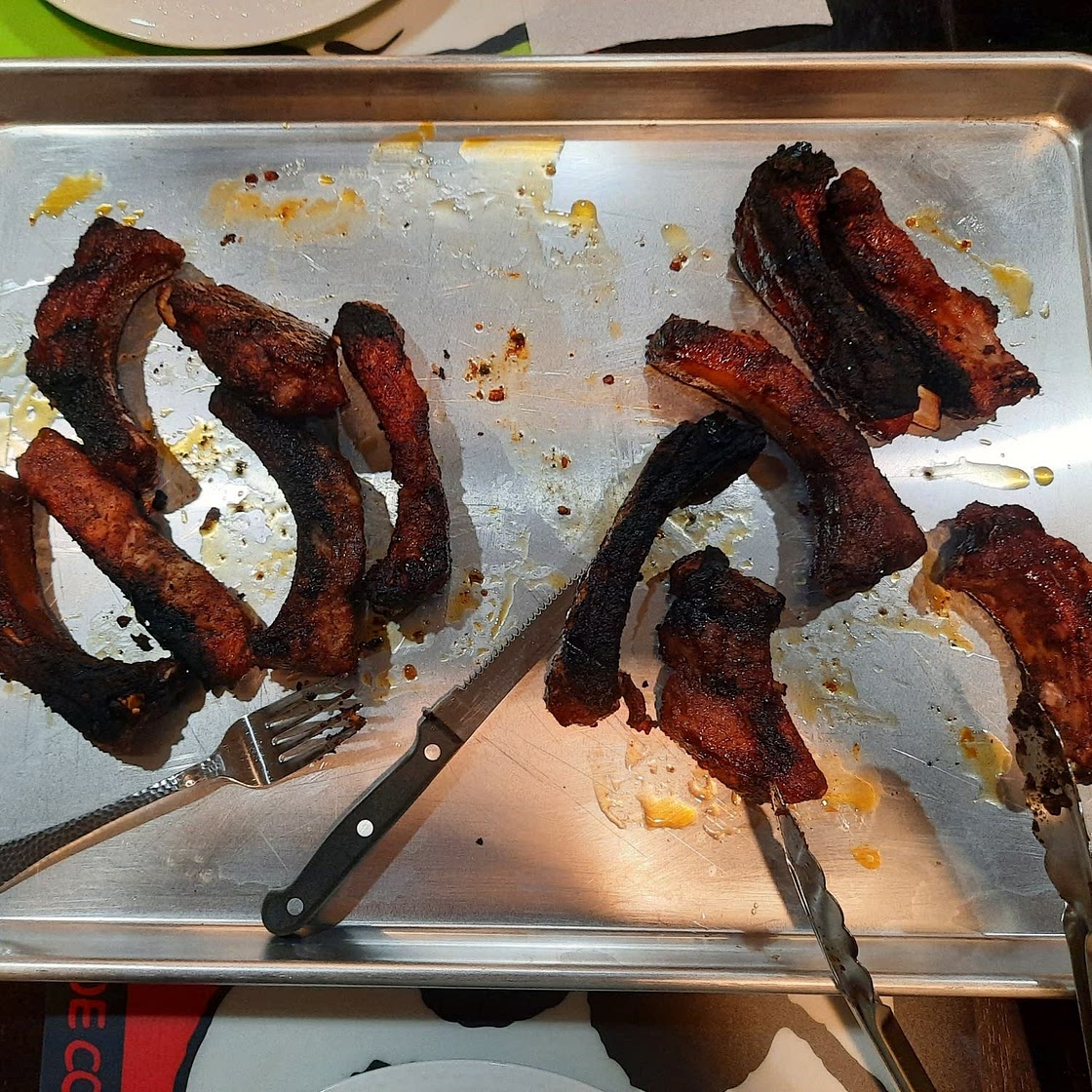 Dry Rub Grilled Baby Back Ribs