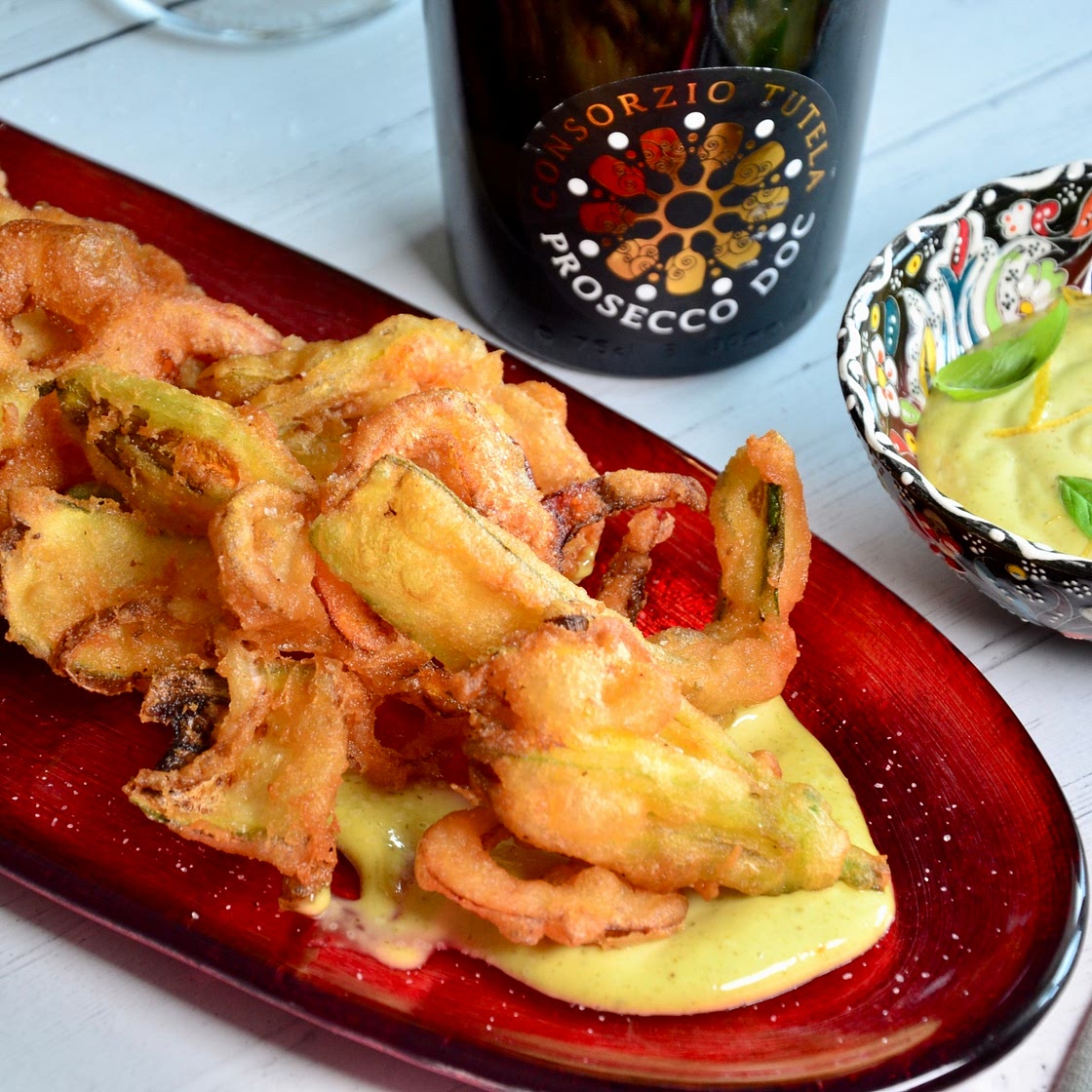 Fritto misto with Prosecco DOC (Tempura)