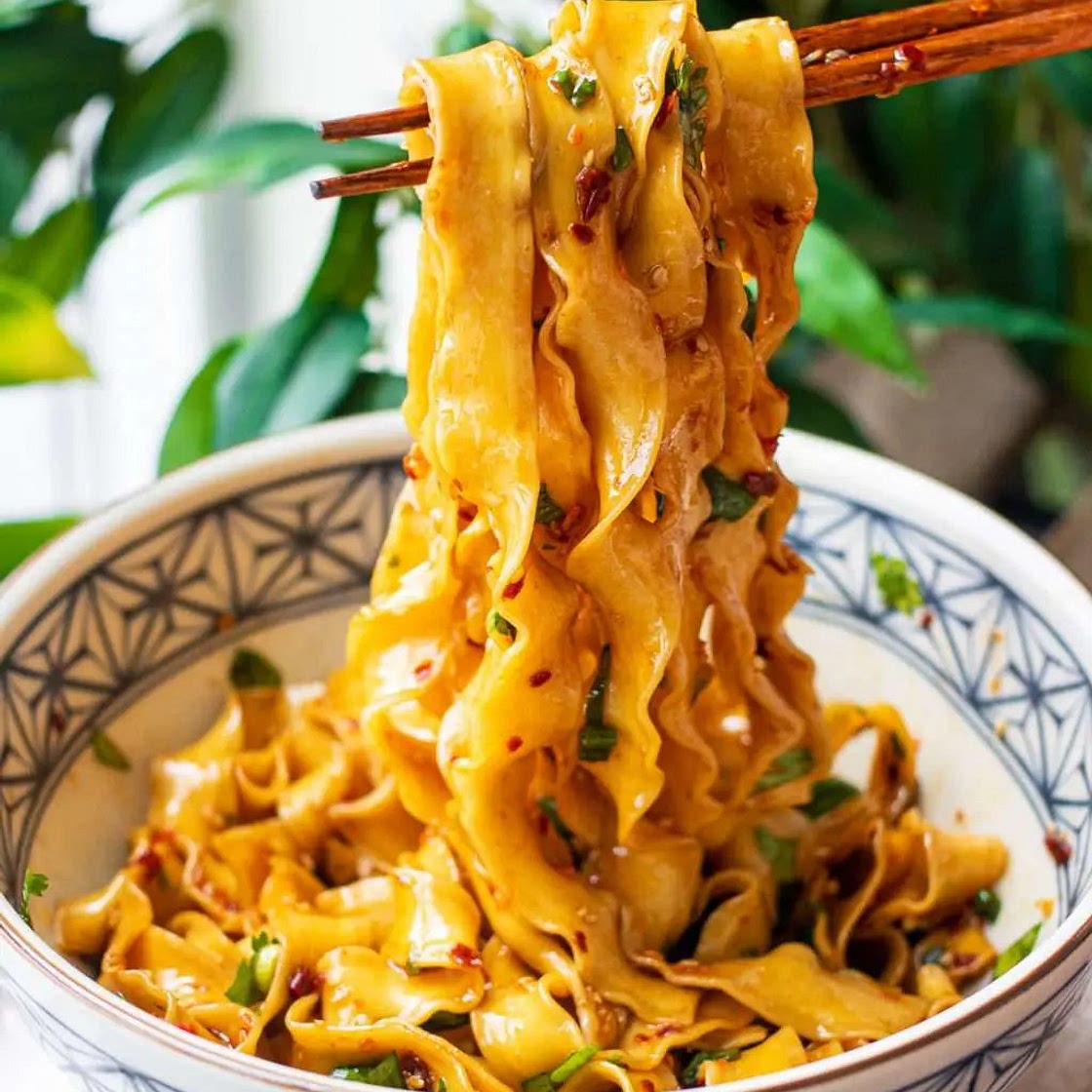 Garlic Chili Noodles (easier ver)