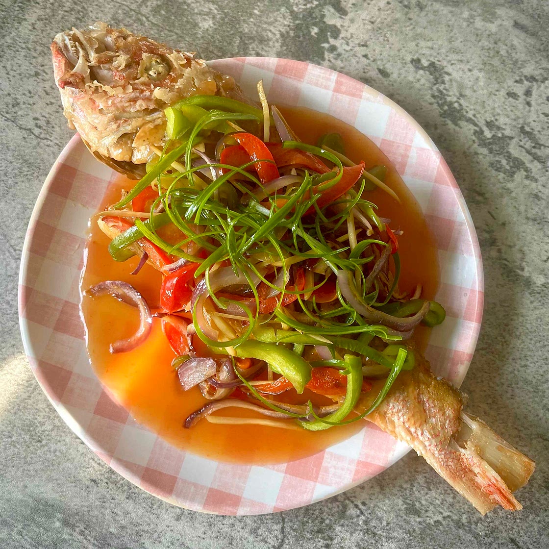 Sweet and Sour Whole Fish