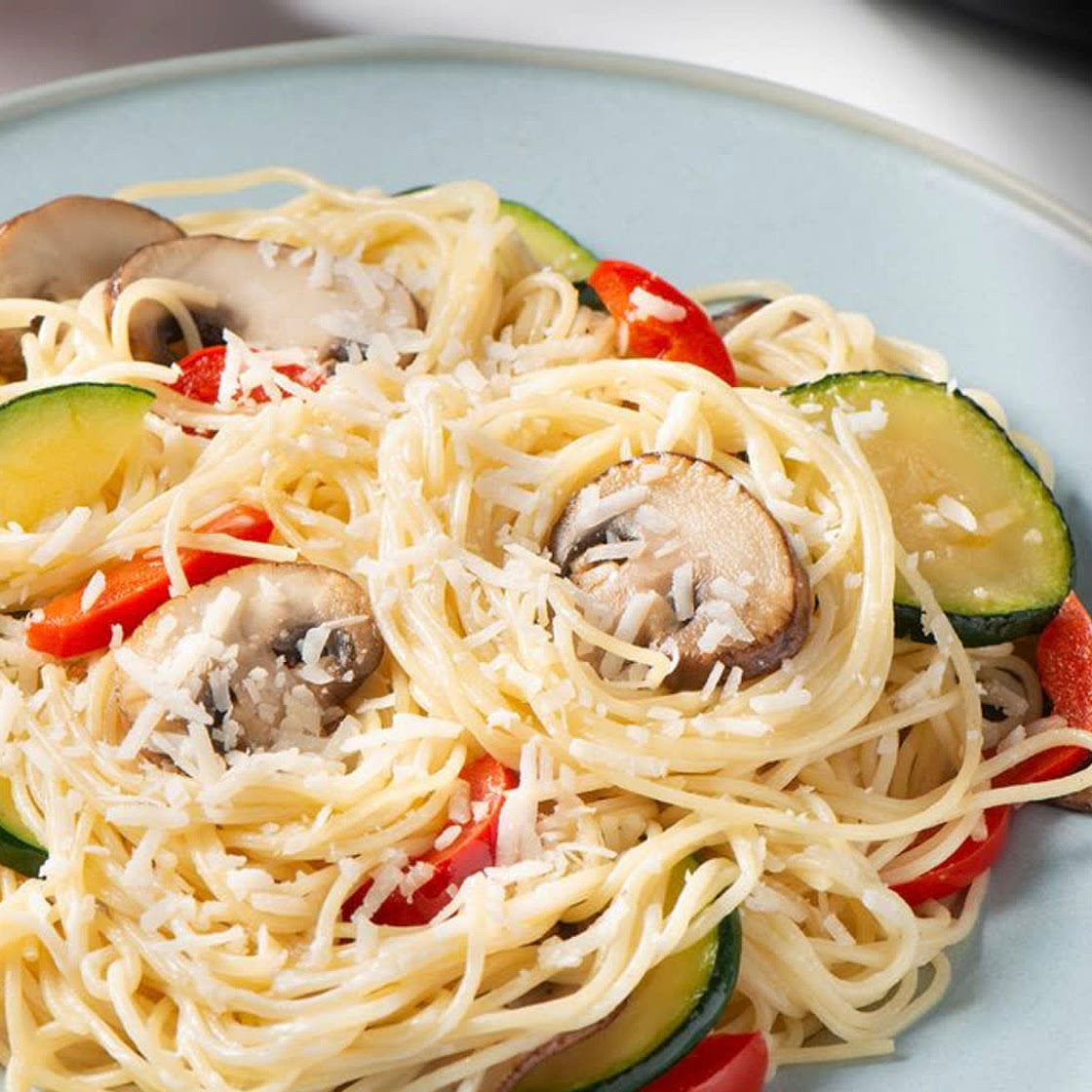 Creamy Angel Hair Primavera