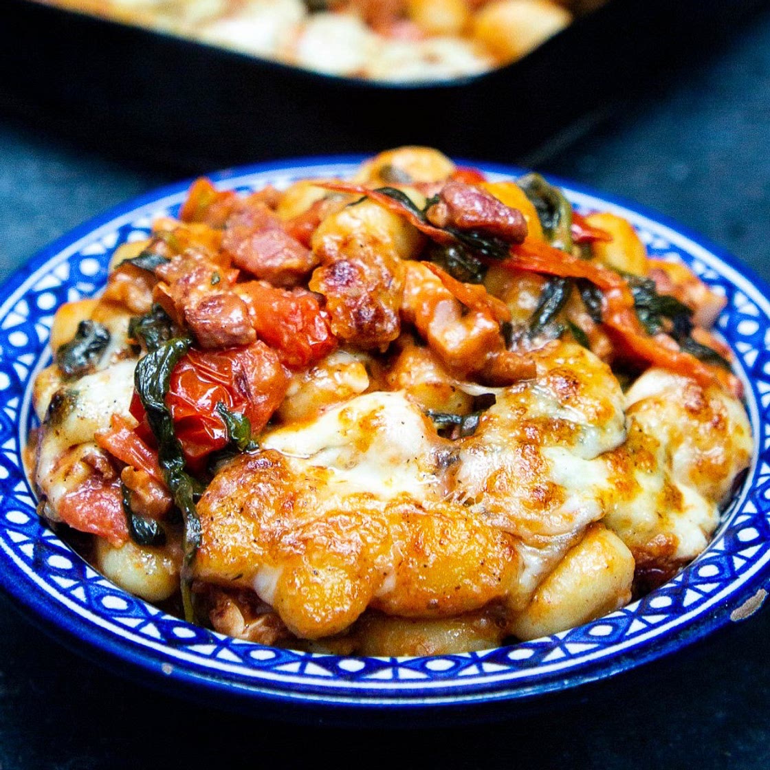 Bacony Gnocchi Bake