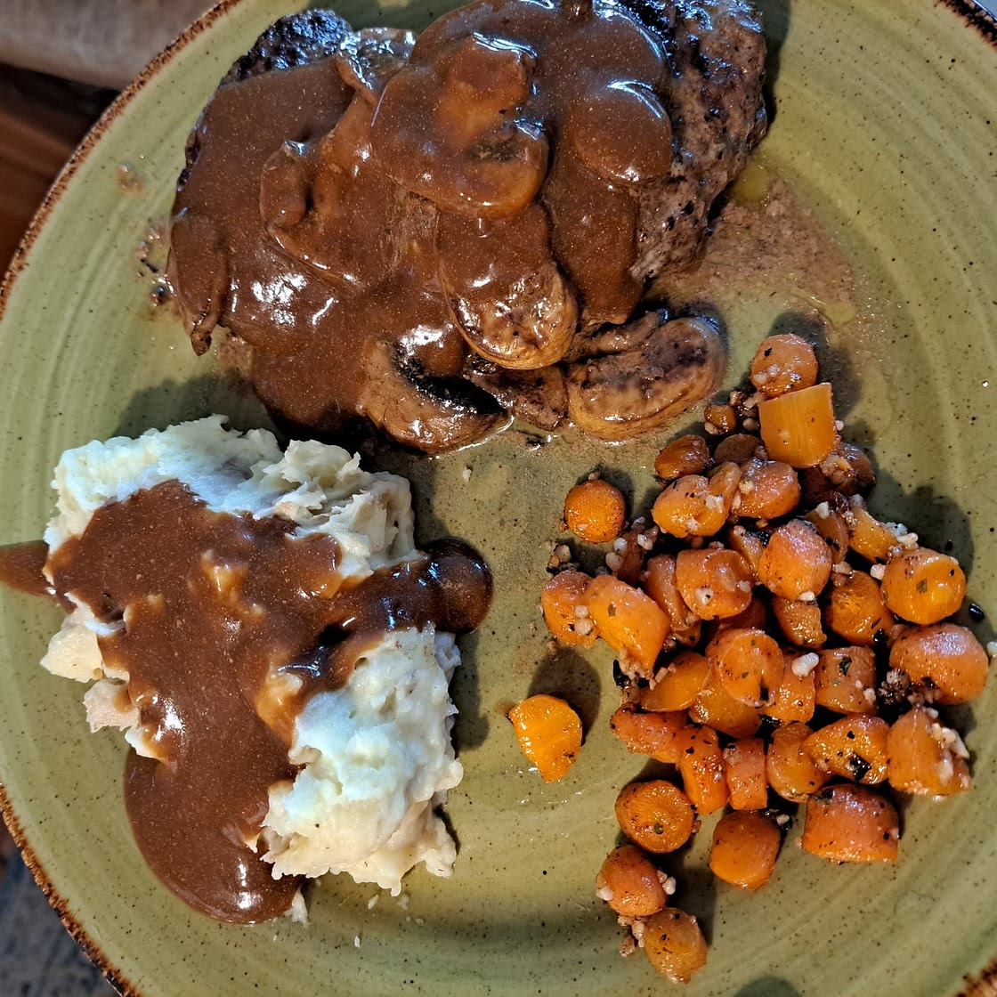 Hamburger Steak and Gravy Recipe - Keto Recipes