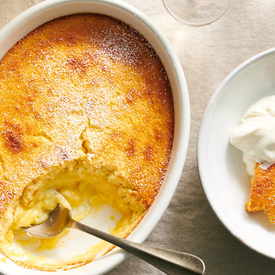Baked Lemon Pudding