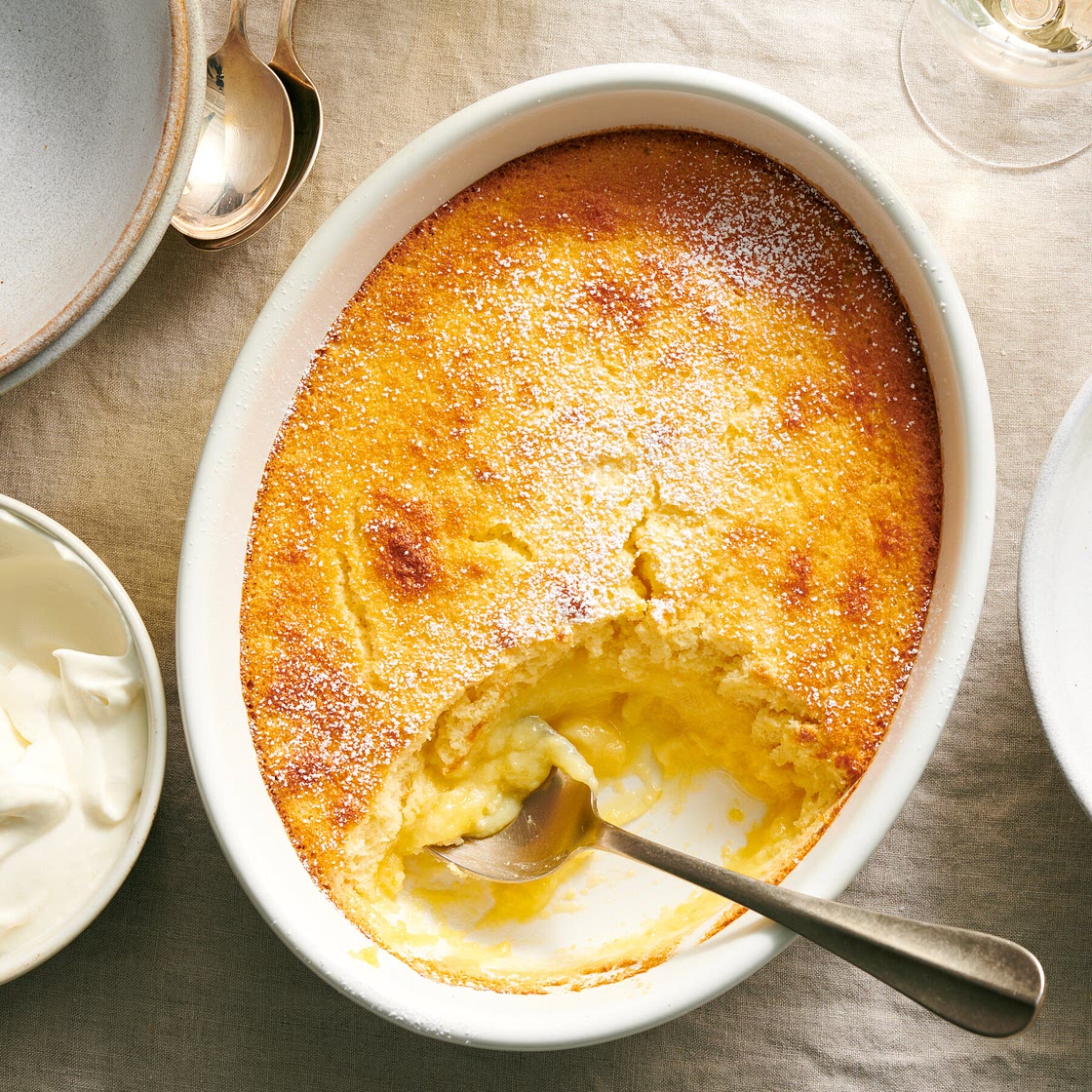 Baked Lemon Pudding