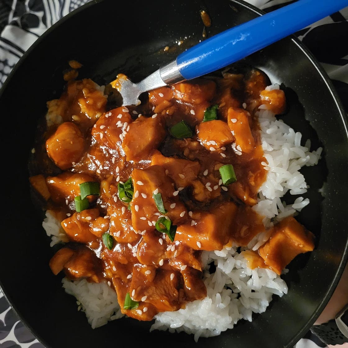 Instant Pot sesame chicken