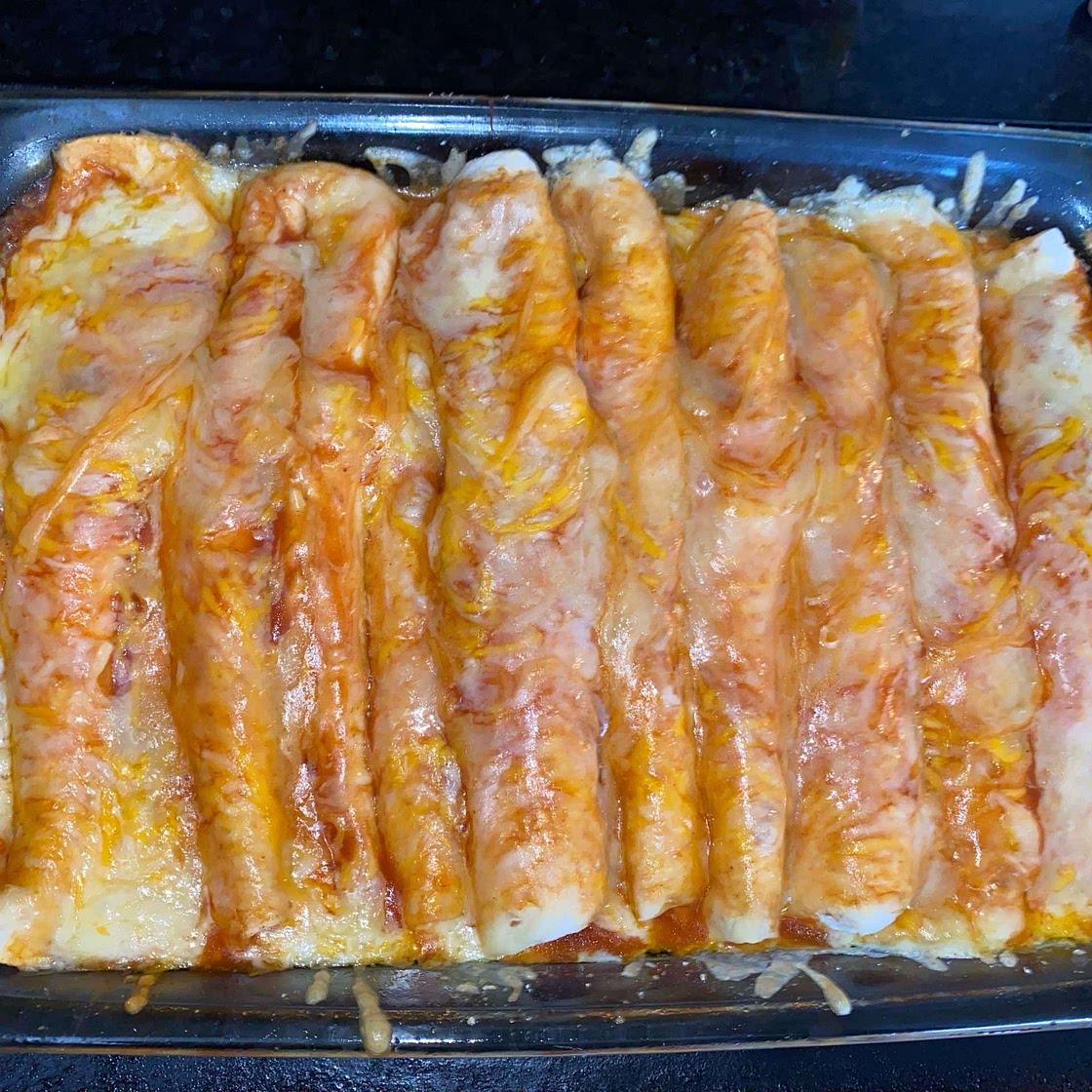 Easy Chicken Enchiladas