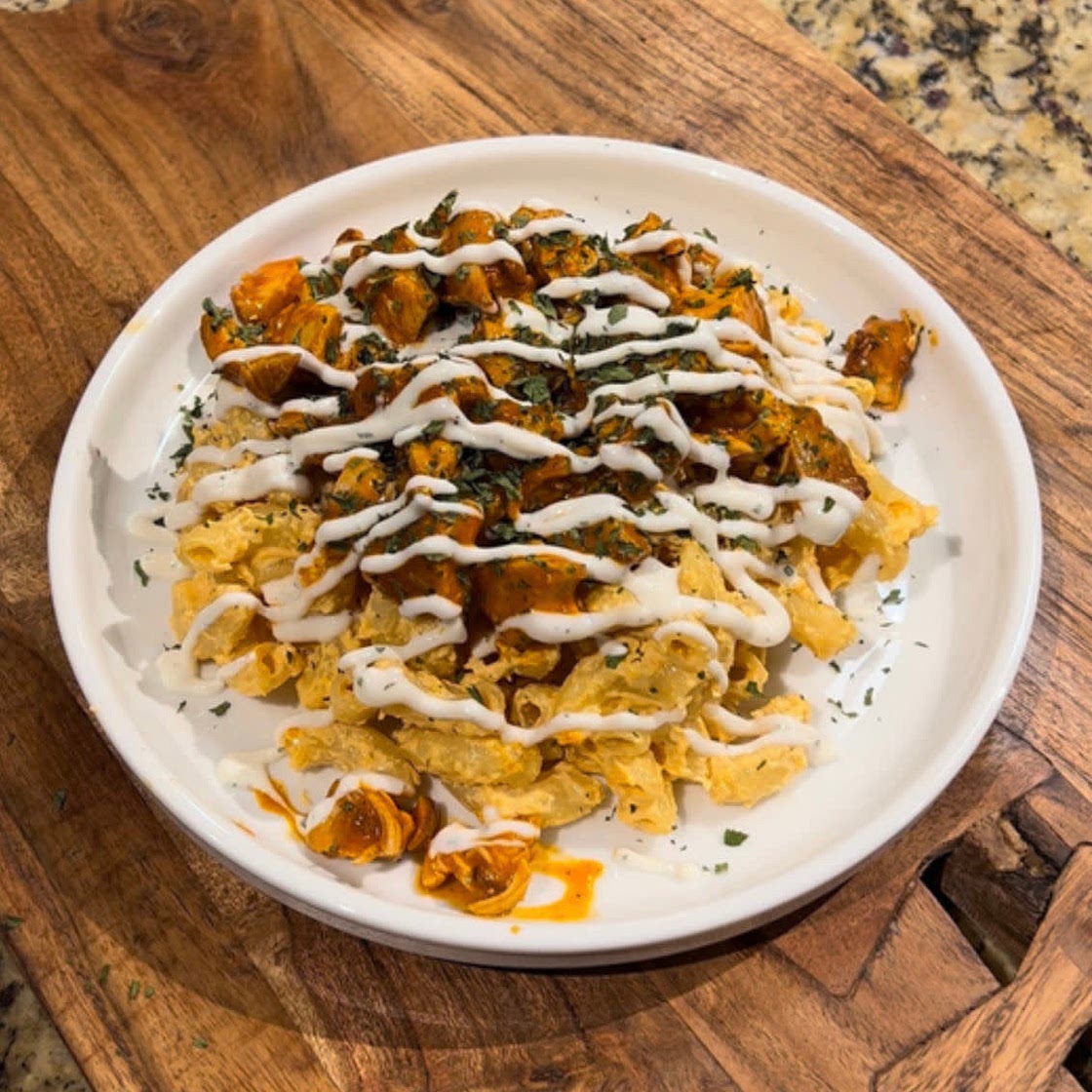 Buffalo Chicken Mac And Cheese