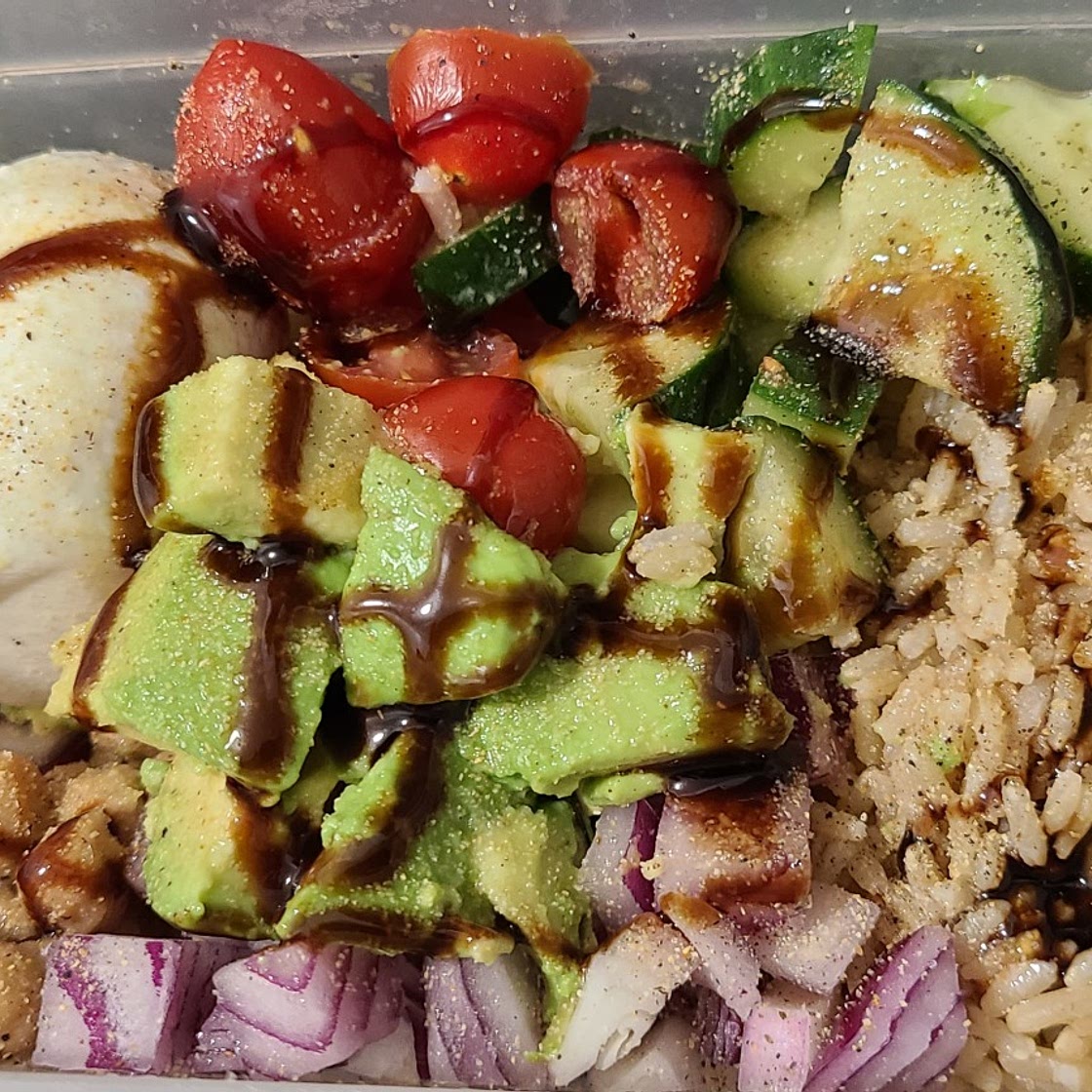 Mediterranean Buratta bowl