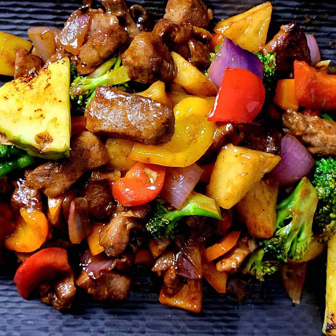 Sweet and Sour Pork Stir Fry