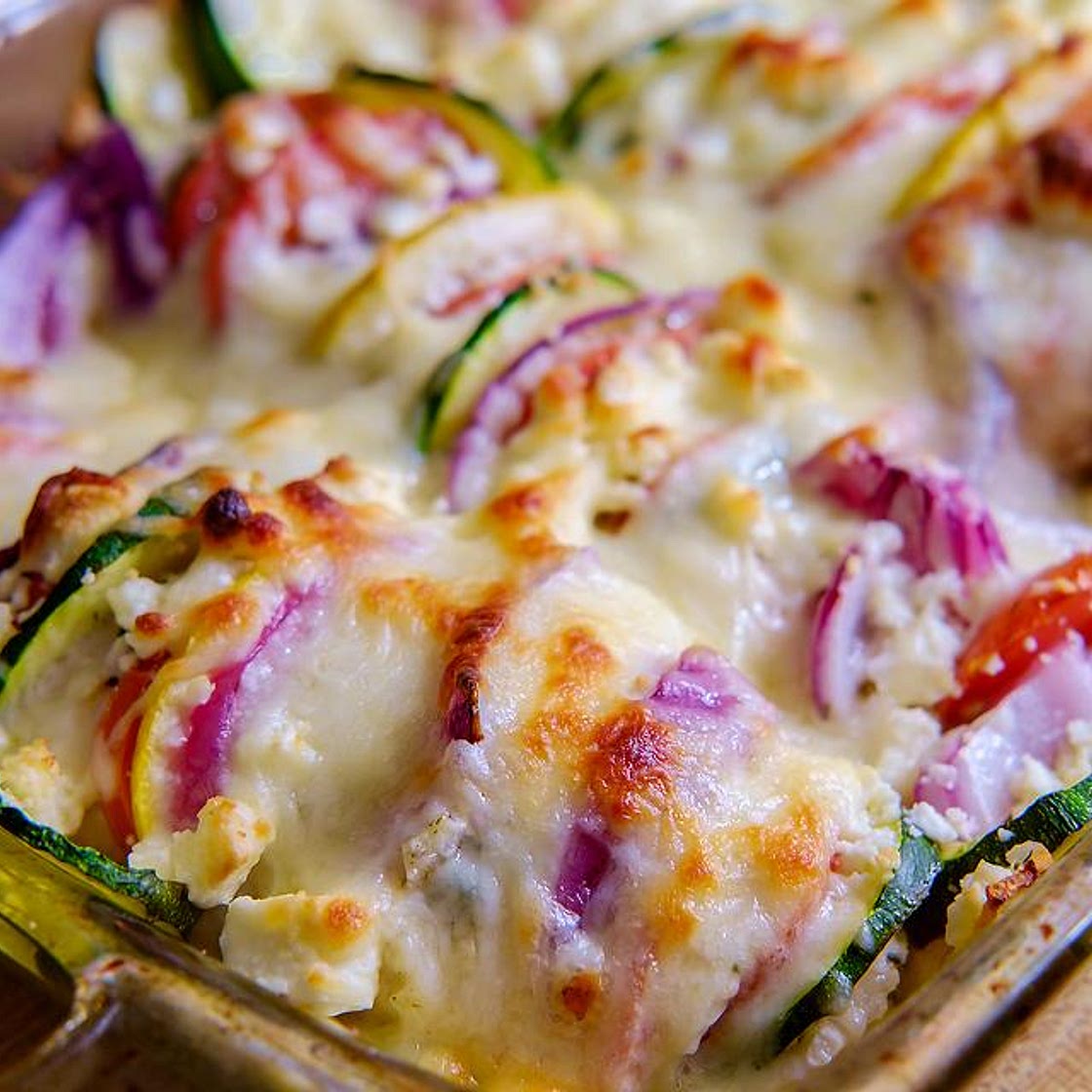 Mediterranean Hasselback Chicken Casserole Recipe: A Fresh & Colorful Way to Casserole | Casseroles | 30Seconds Food