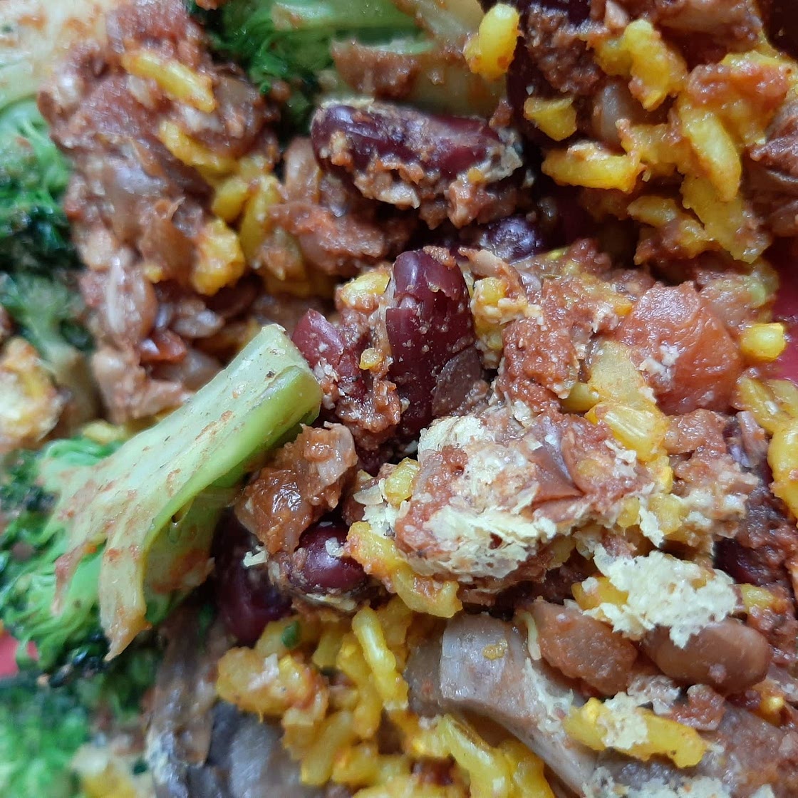Chipotle Lentil&Beans, Rice and Veg