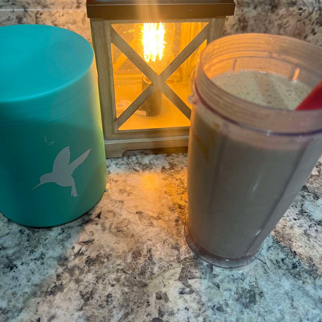 Coffee protein smoothie