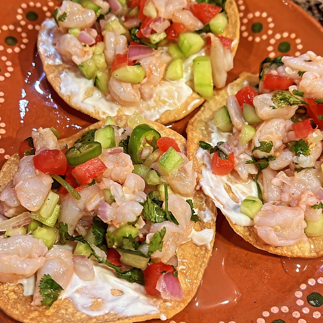 TOSTADAS DE CEVICHE