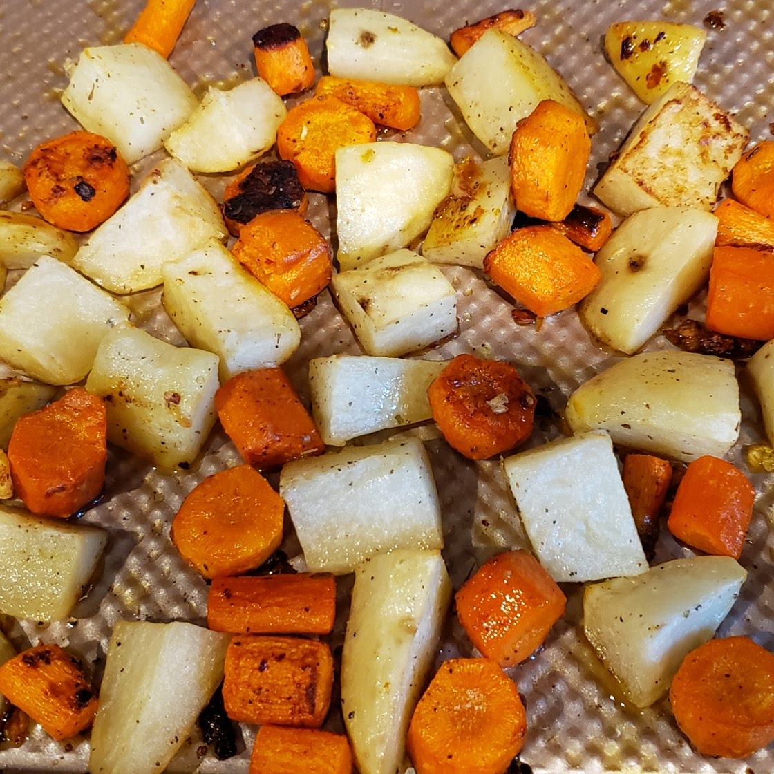 Roasted Carrots and Potatoes