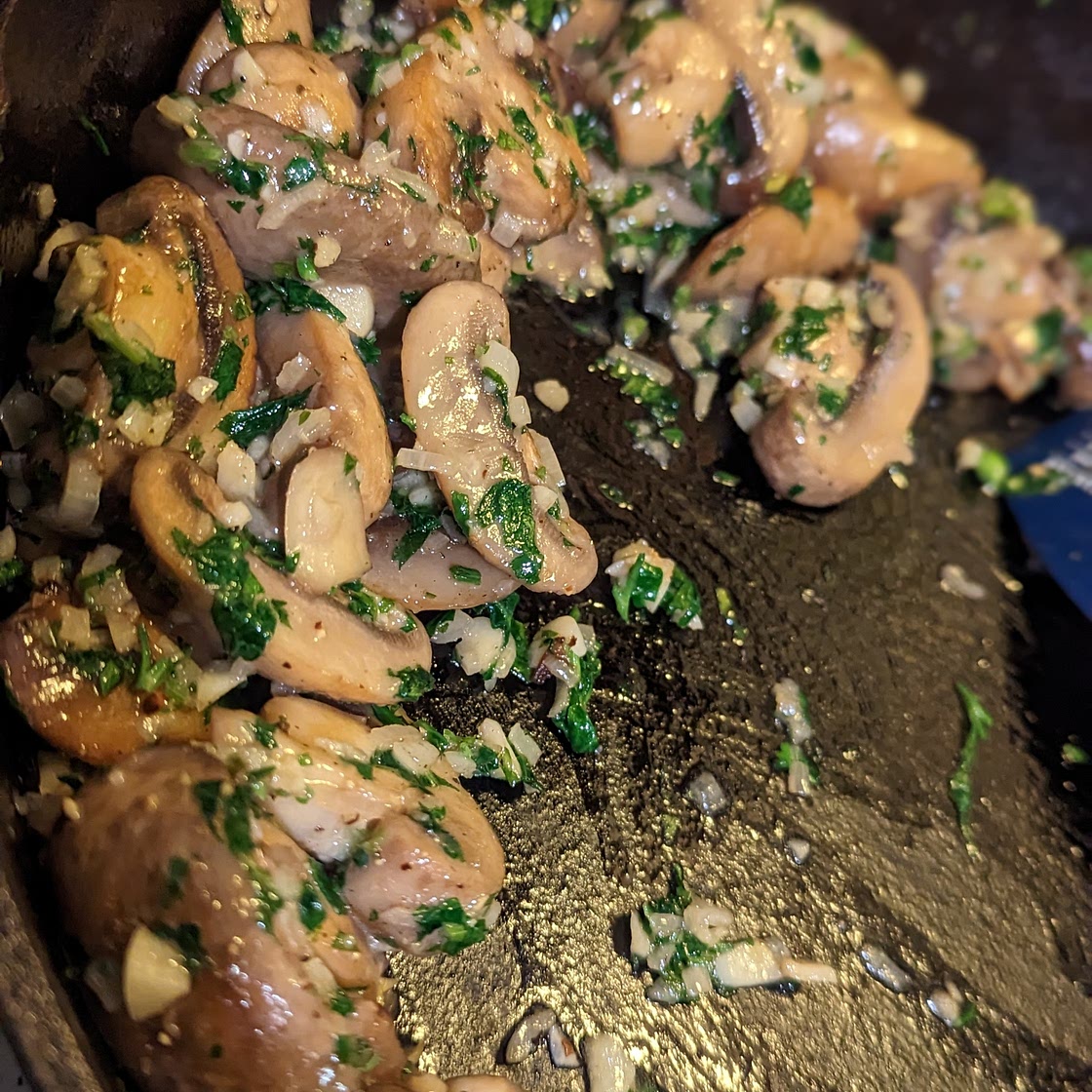 Garlic Mushrooms