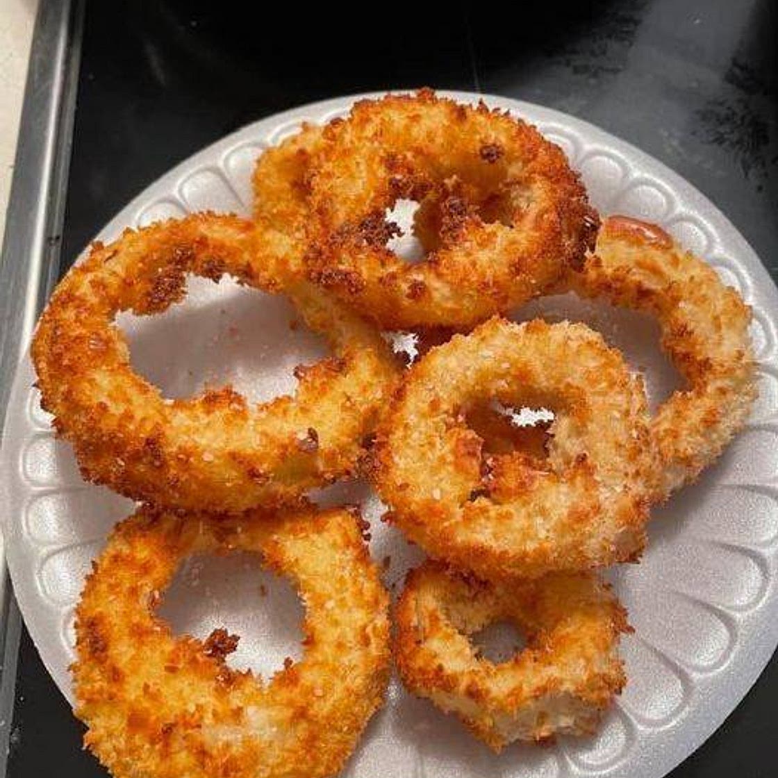 Keto Fried Onion Rings