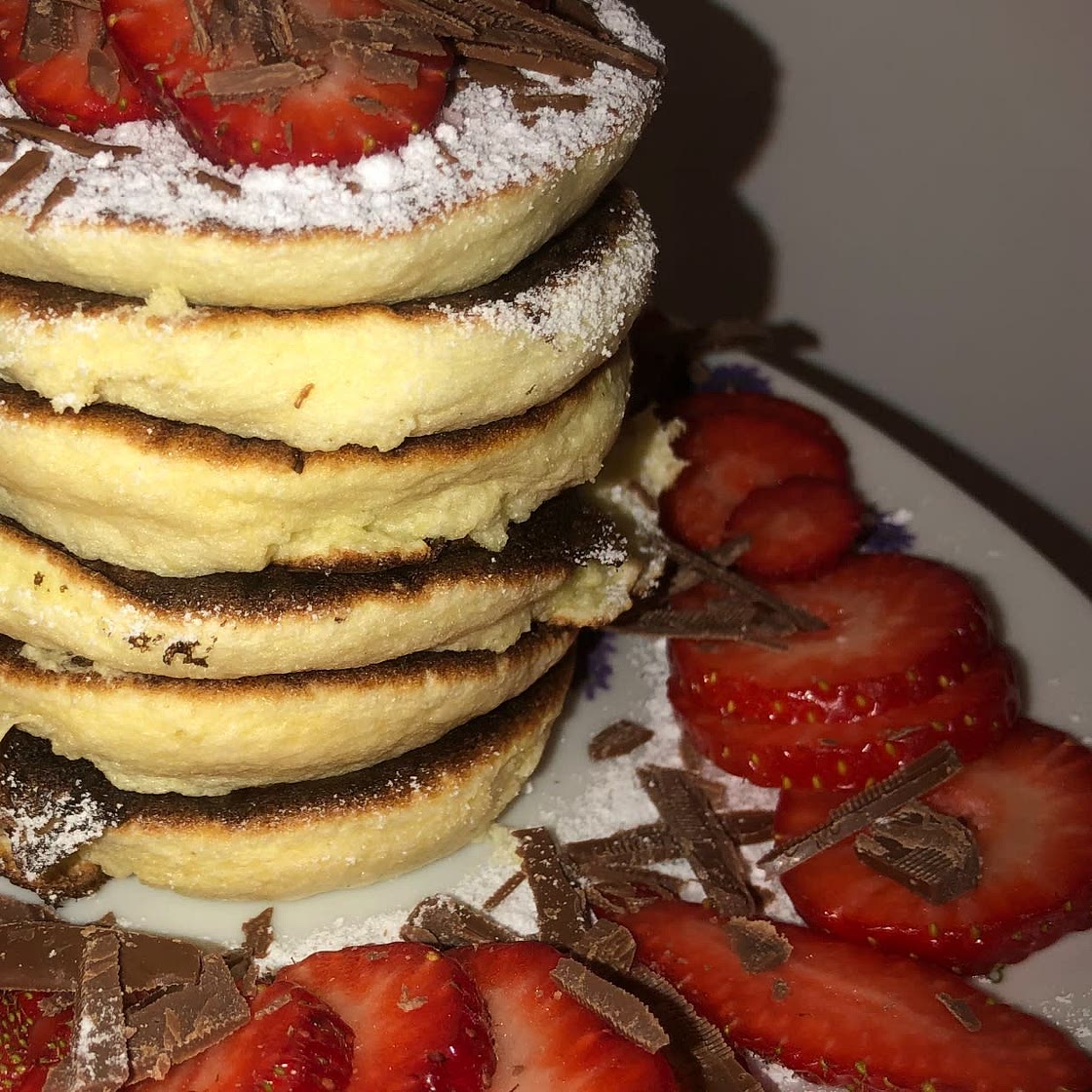 250cal soufflé pancakes