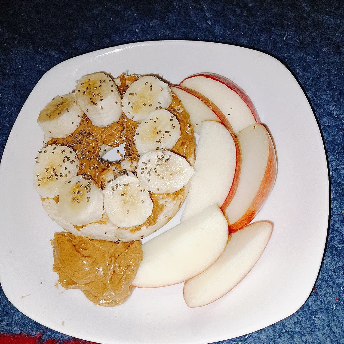 Almond Butter Everything Bagel