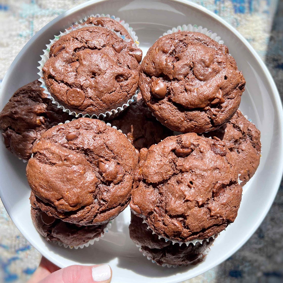 Double Chocolate Banana Muffins/Bread