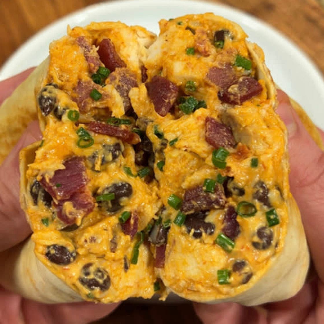 Chipotle Chicken Bacon Burrito