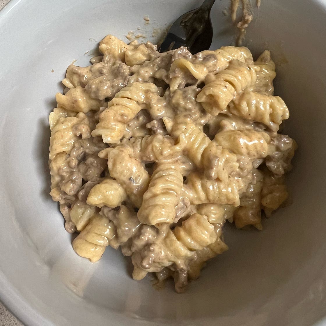 Easy Cheesy Taco Pasta with Cream Cheese