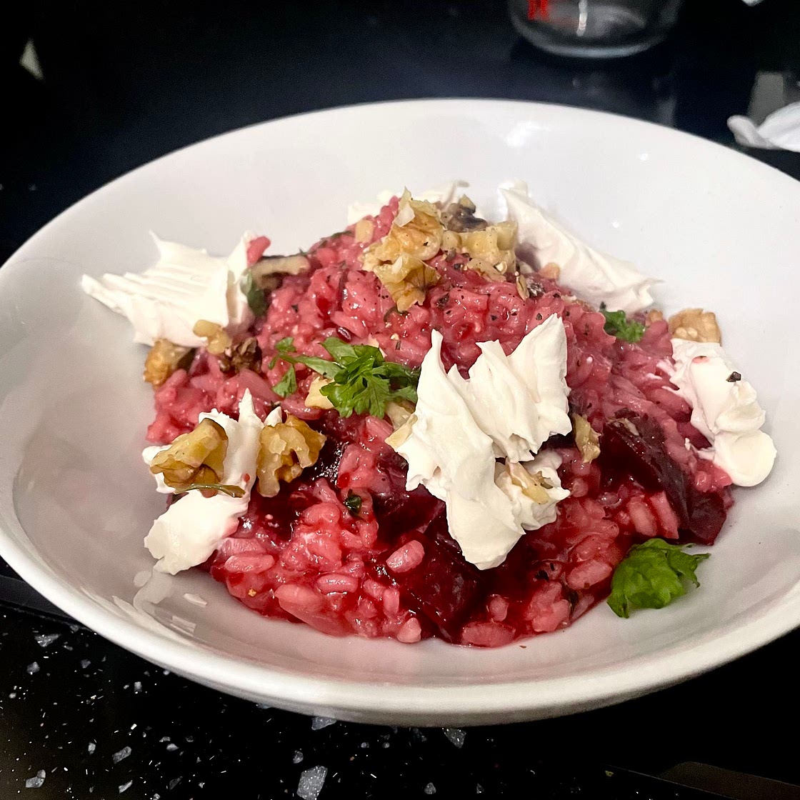 Vegan Beetroot Risotto