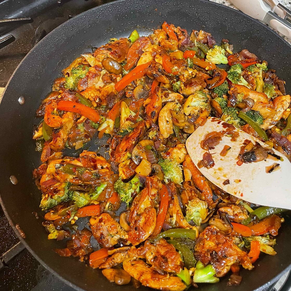 Keto Chicken Stir Fry